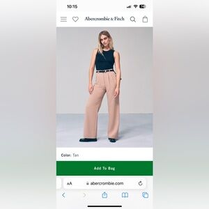 EUC Abercrombie and fitch A&F Sloane Tailored Pant